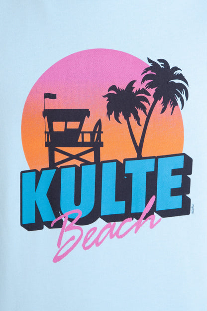 HOODIE BEACH LIGHT BLUE