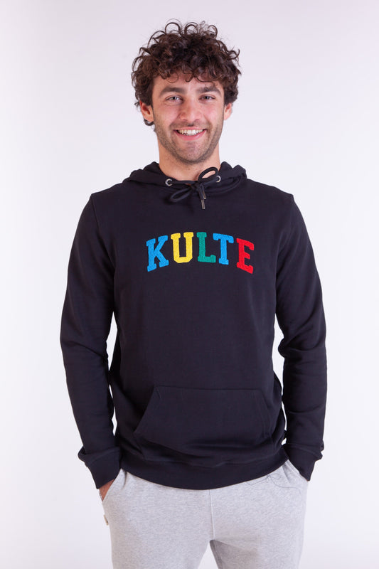 HOODIE ATHLETIC BLACK