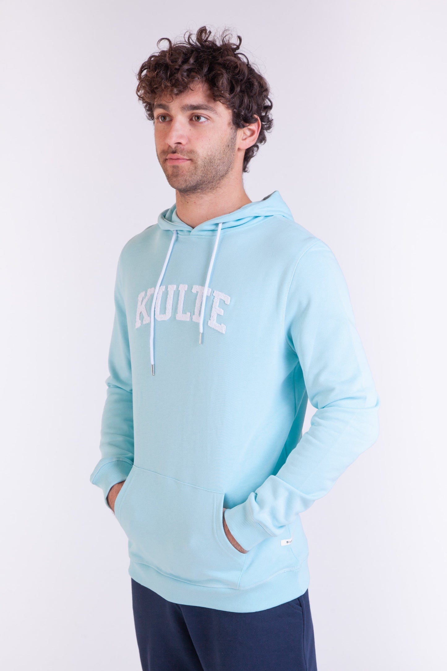 HOODIE ATHLETIC LIGHT BLUE