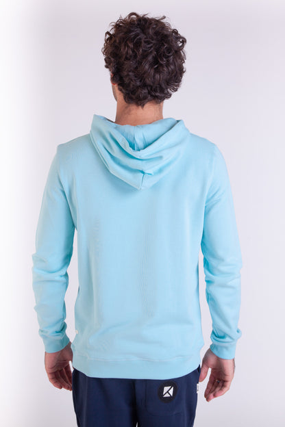 HOODIE ATHLETIC LIGHT BLUE