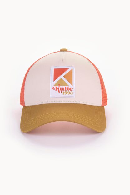 CAP MOTIF POLA OFF WHITE