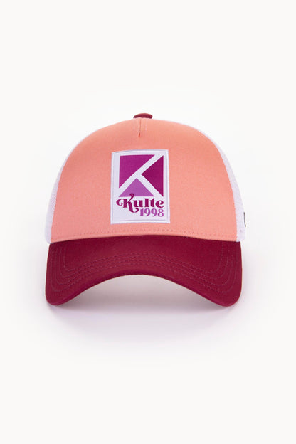 CAP MOTIF POLA DUSTY MAUVE
