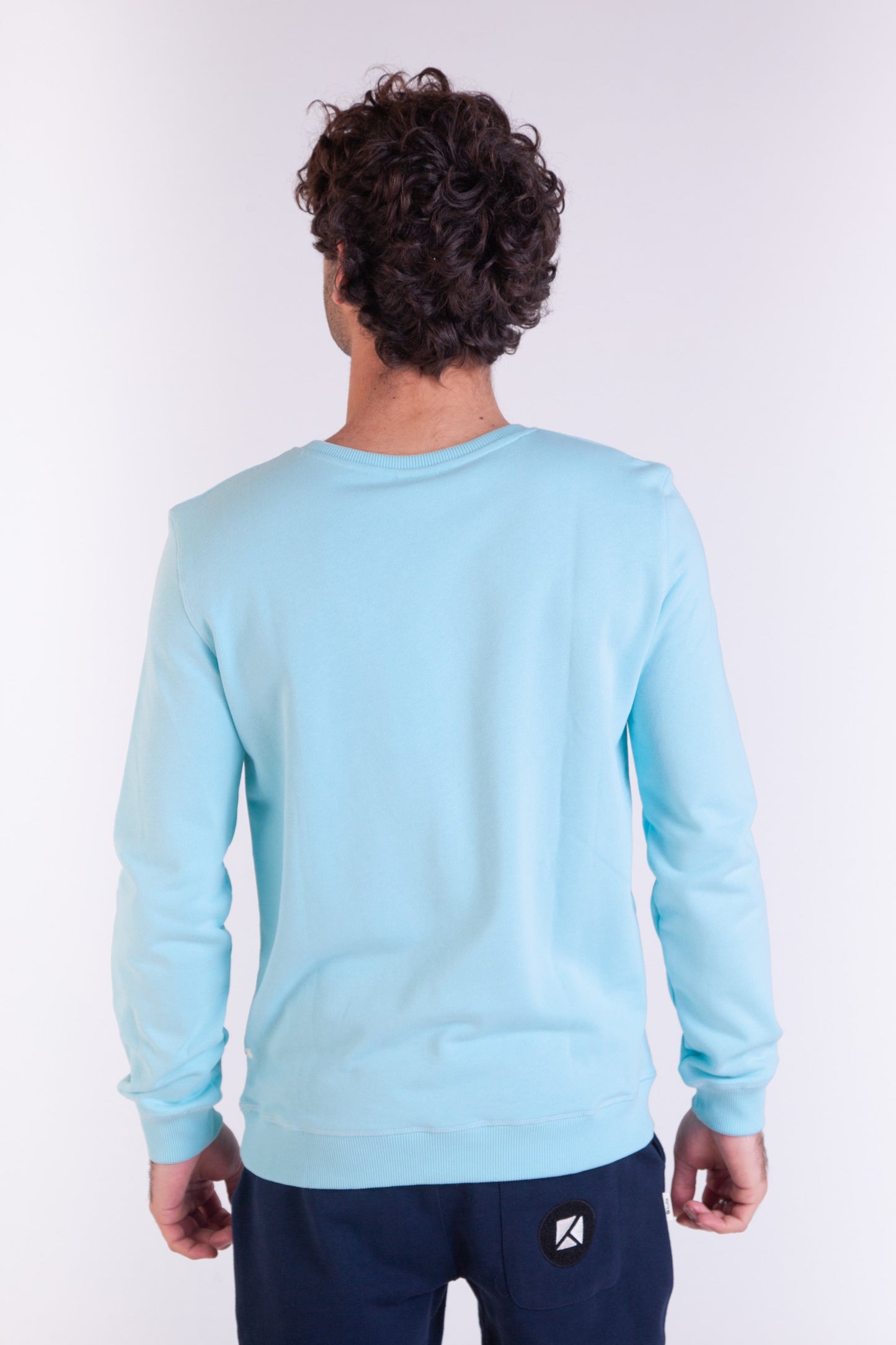 SWEATSHIRT CALIFORNIA SKY LIGHT BLUE
