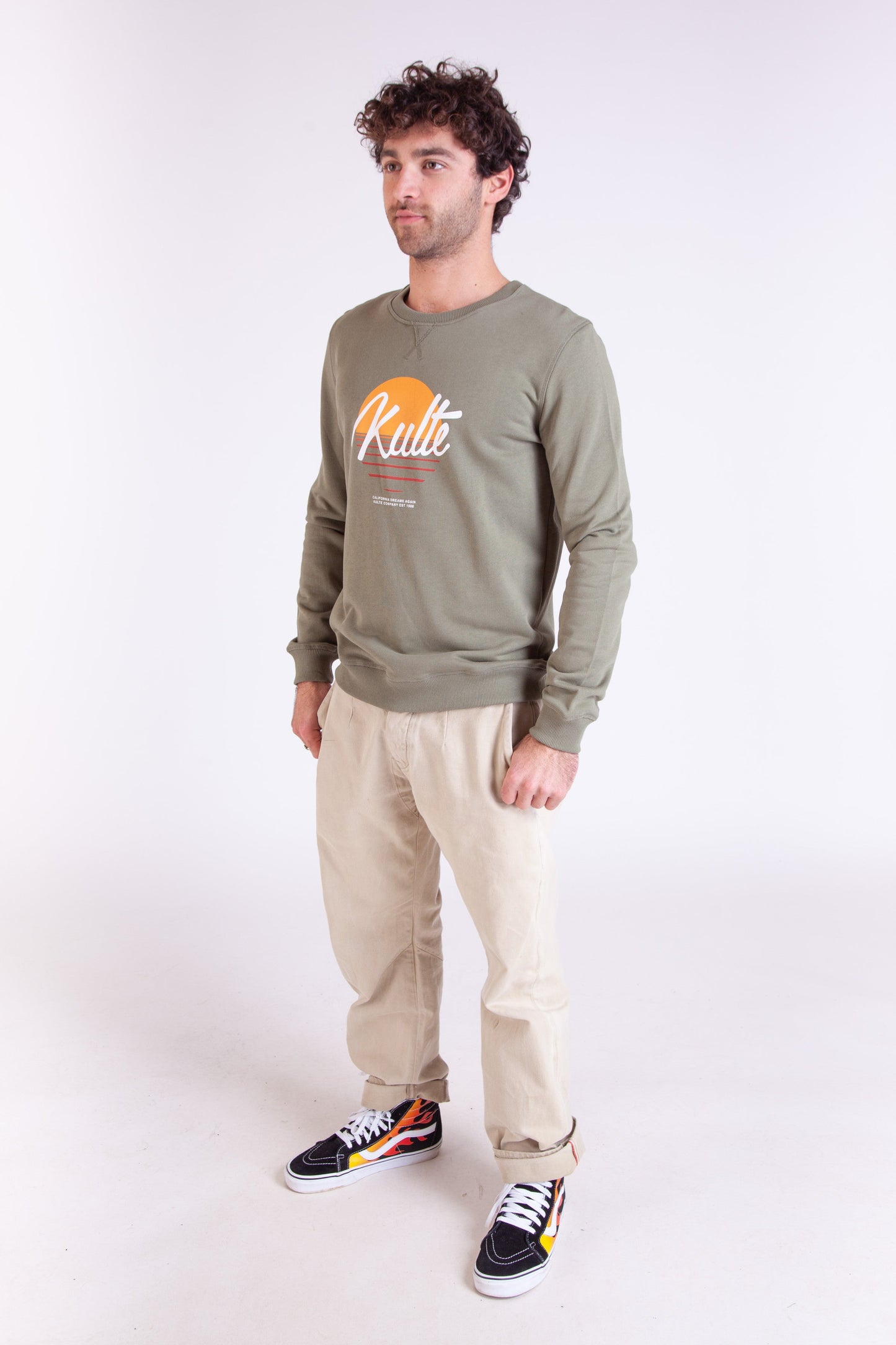 DREAM KAKI SWEATSHIRT