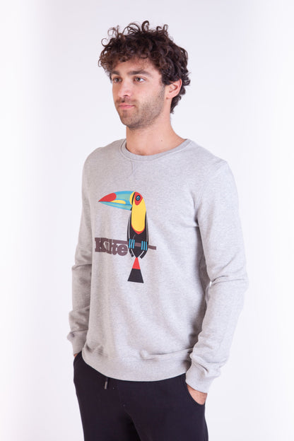 SWEAT TOUCAN GREY