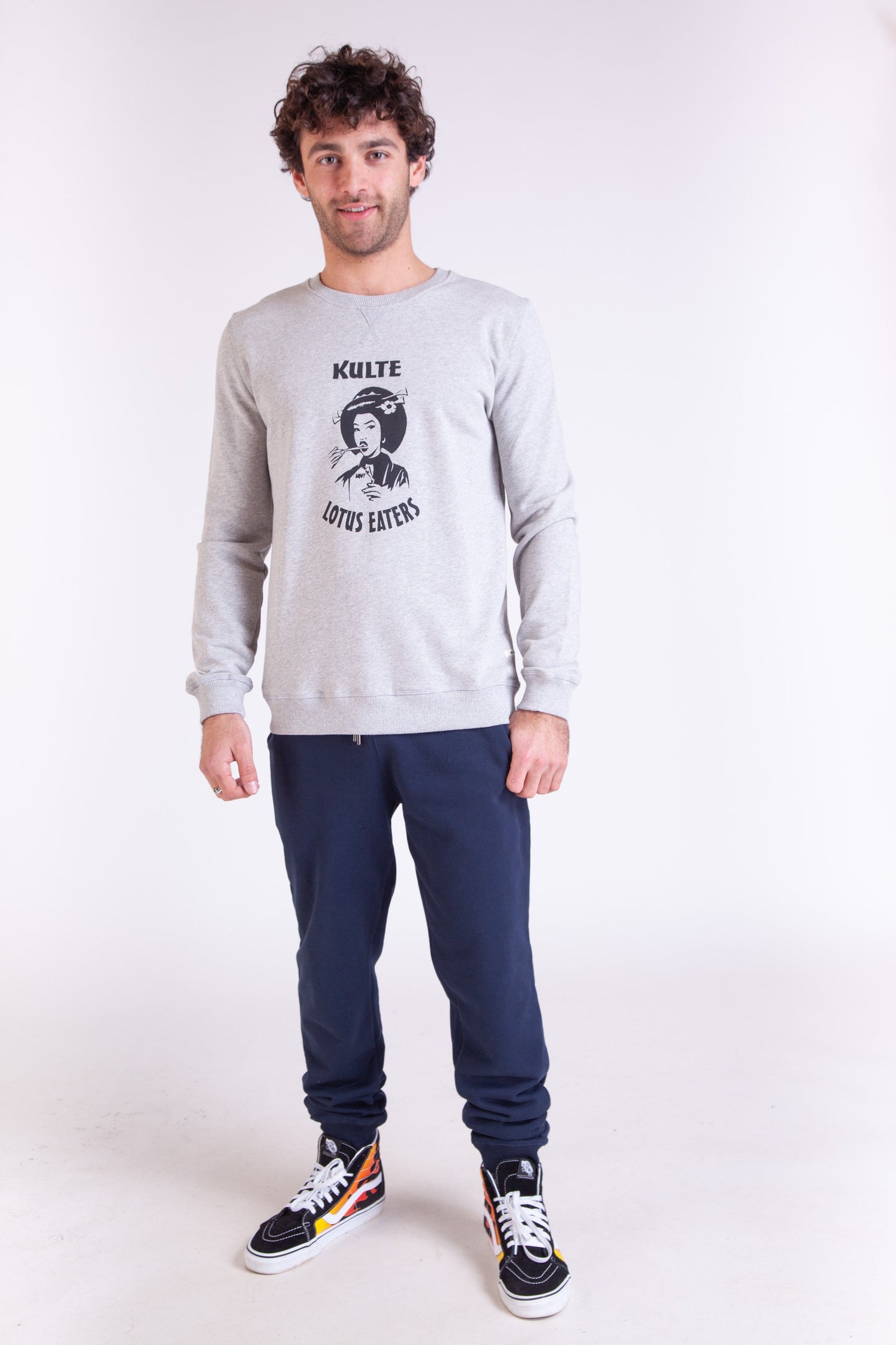 LOTUS GREY SWEATSHIRT
