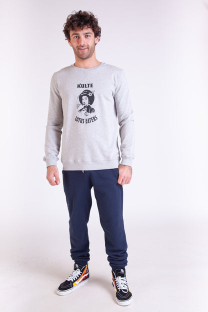 LOTUS GREY SWEATSHIRT