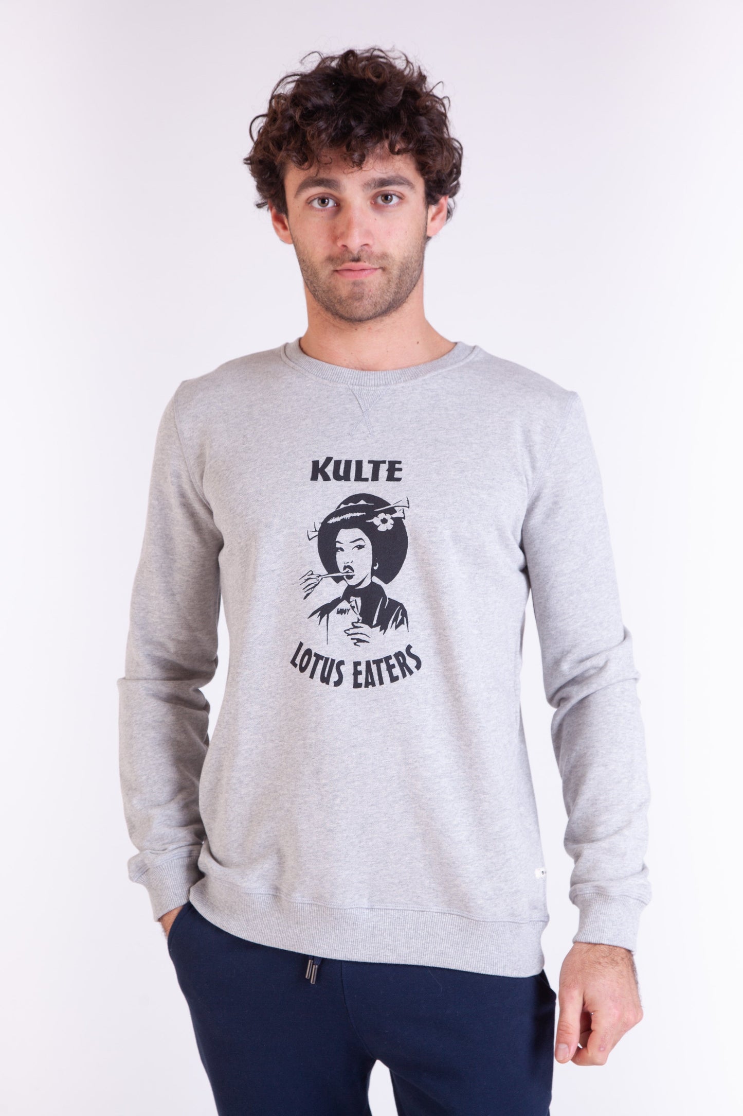 LOTUS GREY SWEATSHIRT