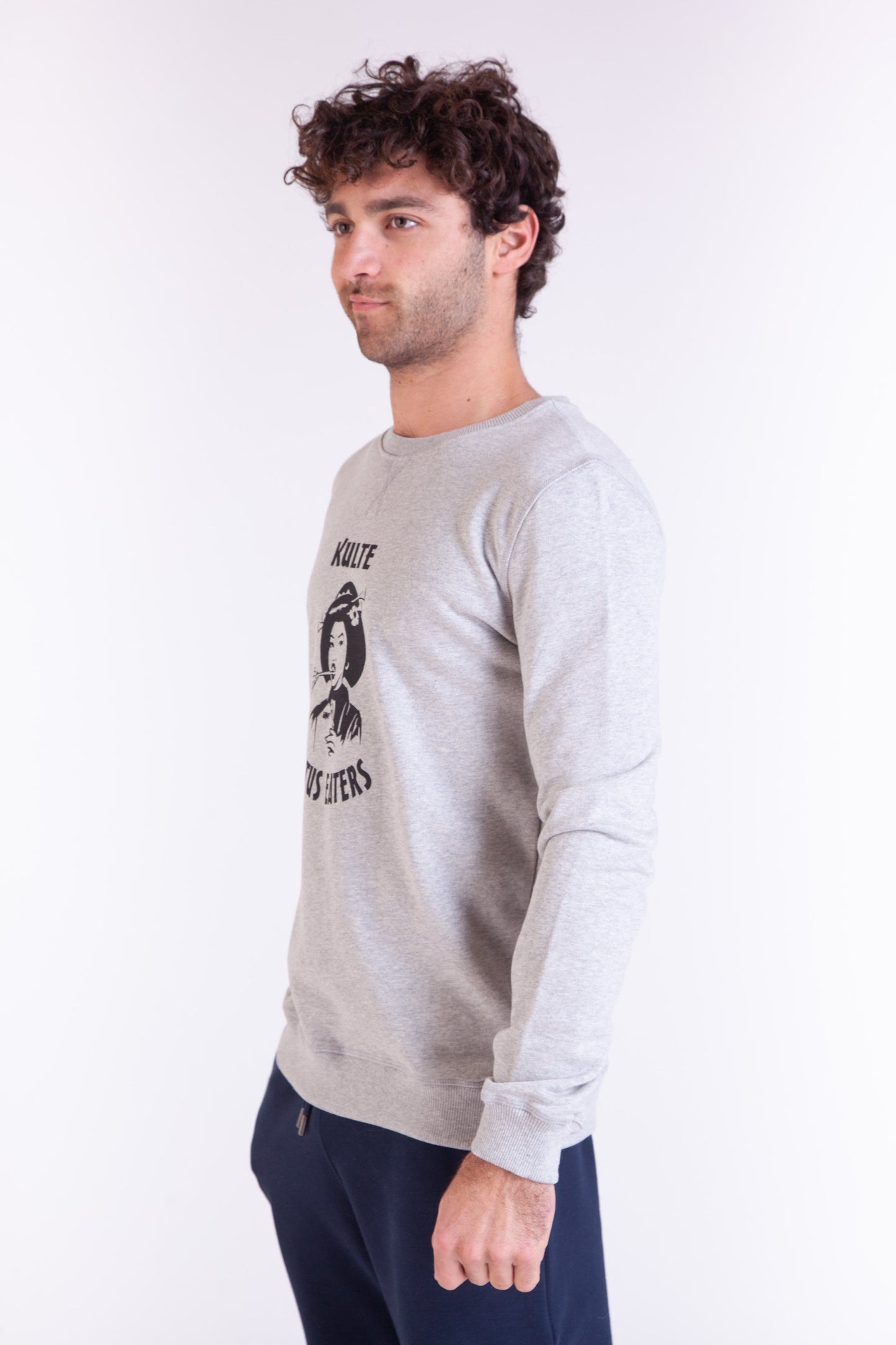 LOTUS GREY SWEATSHIRT