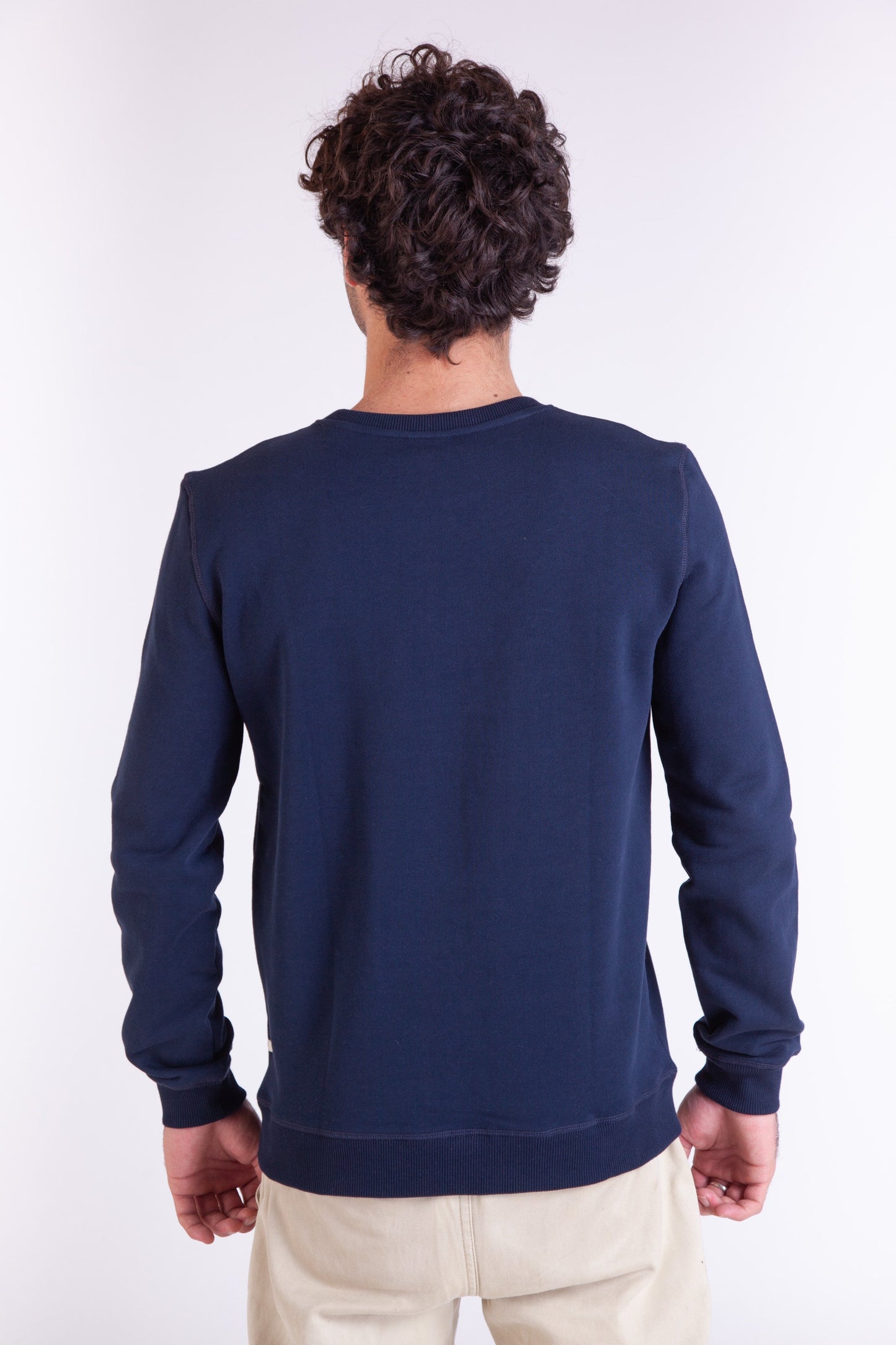SWEAT ROUNDED NAVY
