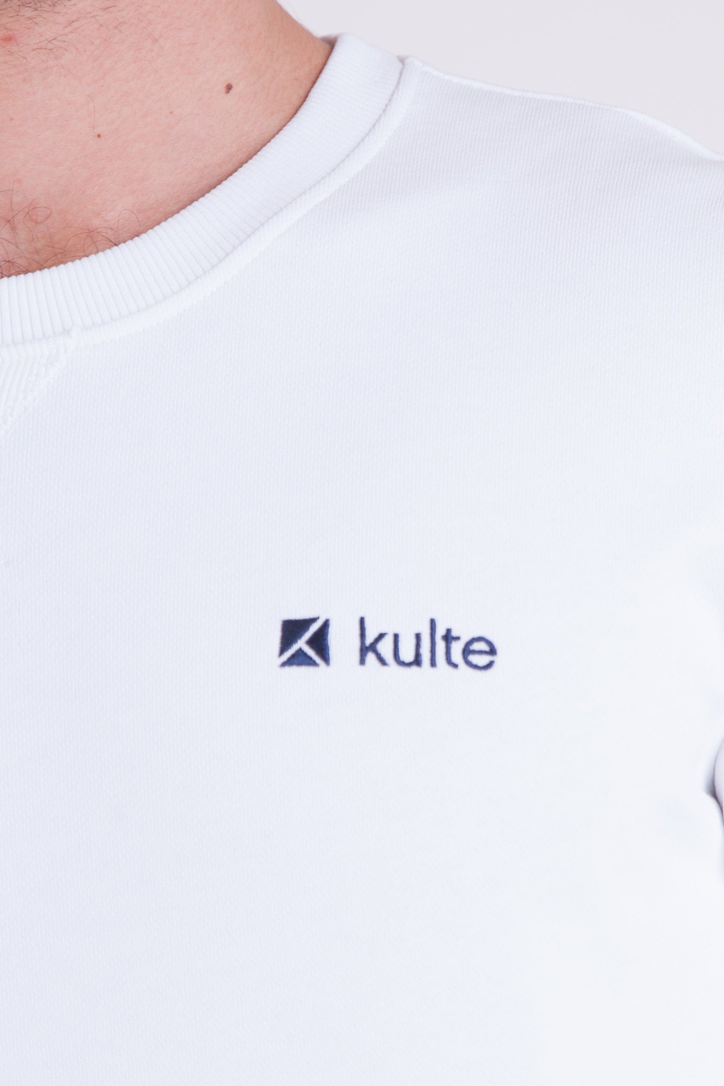 SWEATSHIRT KULTE SQUARE WHITE