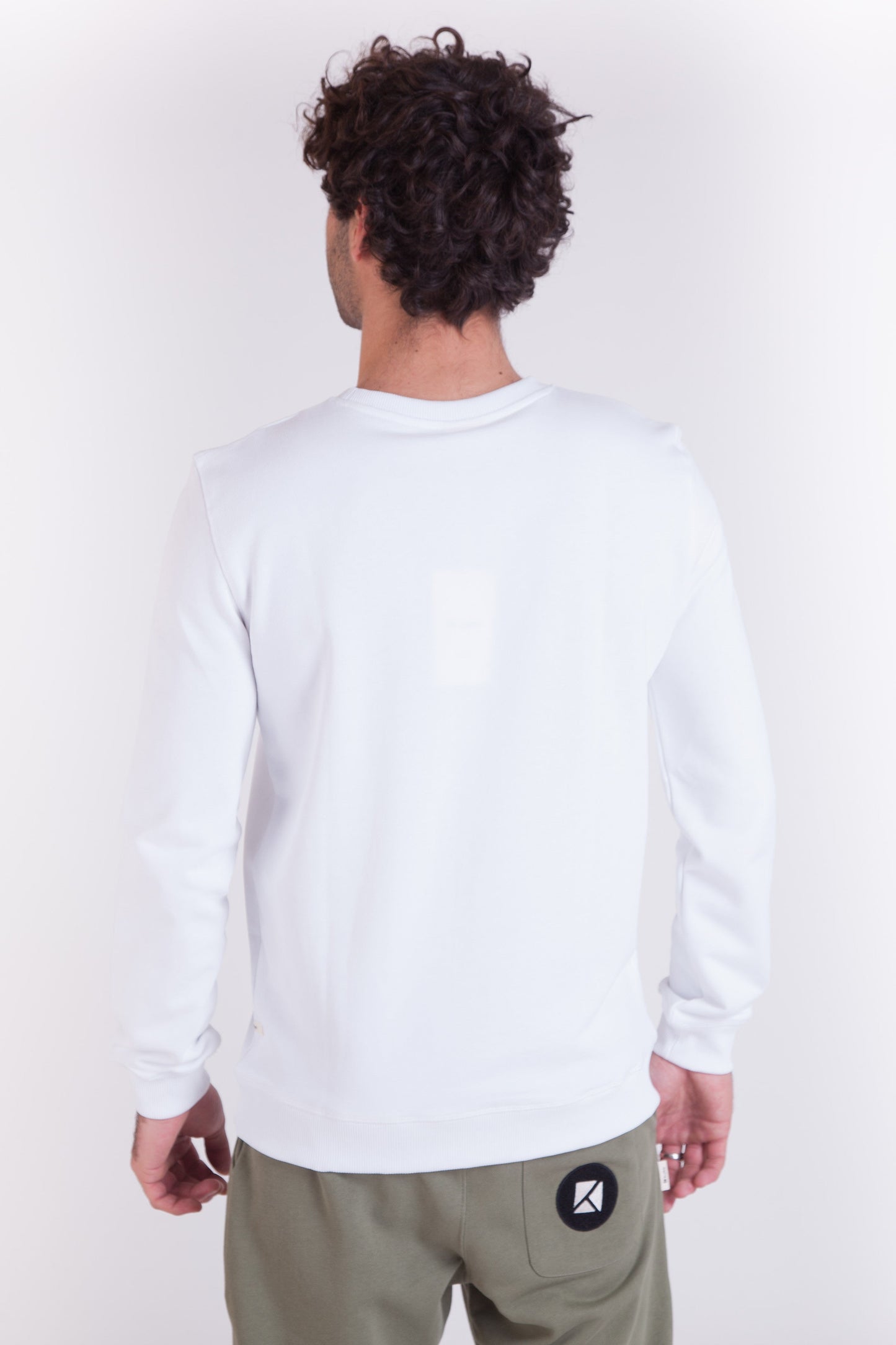 SWEATSHIRT KULTE SQUARE WHITE