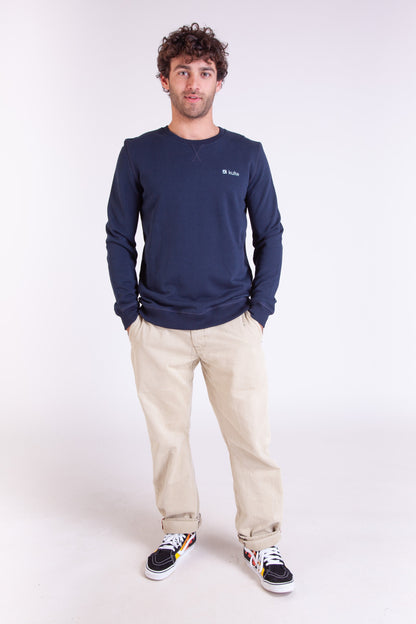 SWEATSHIRT KULTE SQUARE NAVY