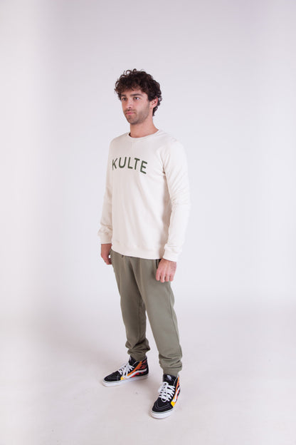 SWEAT ROUNDED OFF WHITE