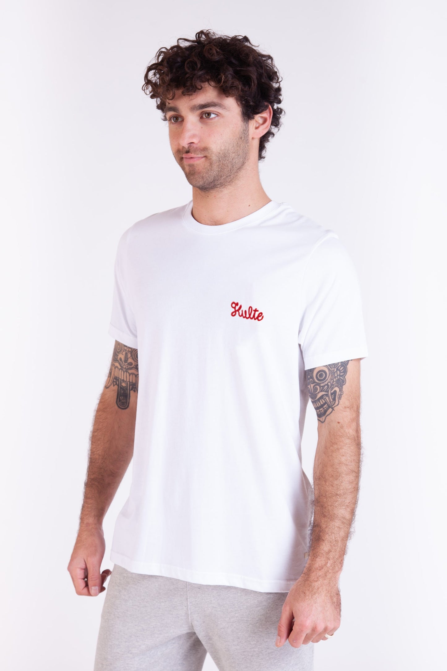 TEE SHIRT CORPO SCRIPT WHITE