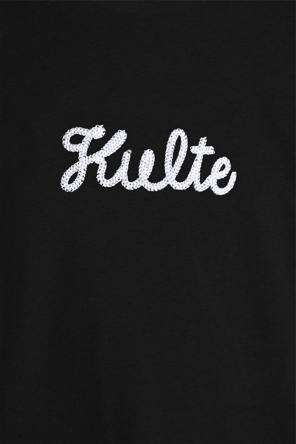 CORPO SCRIPT BLACK T-SHIRT