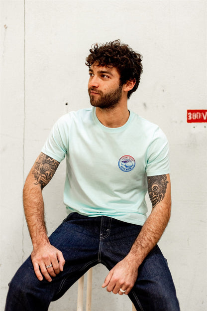 LUXURY CAR LIGHT BLUE T-SHIRT