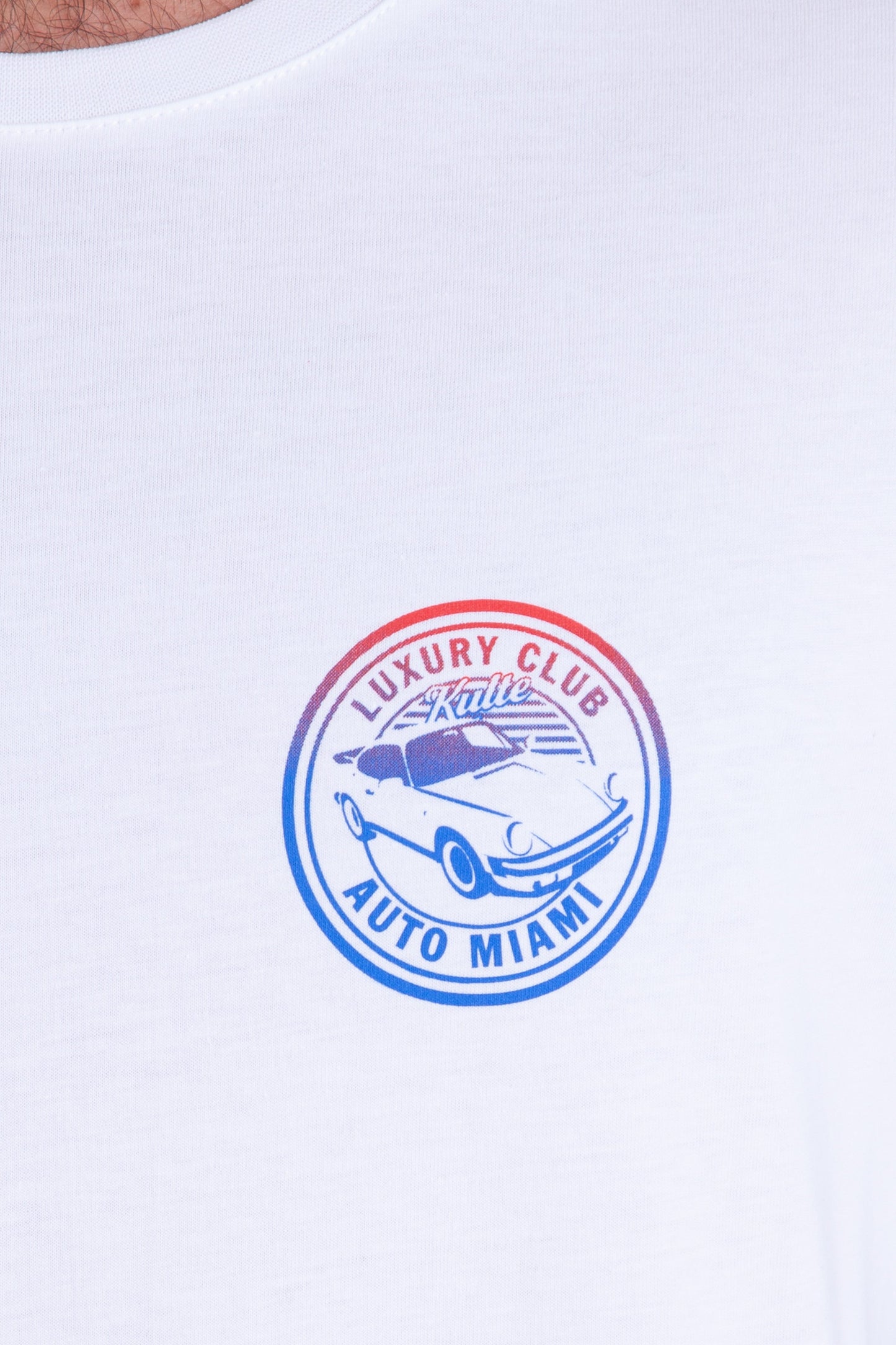 LUXURY CAR WHITE T-SHIRT
