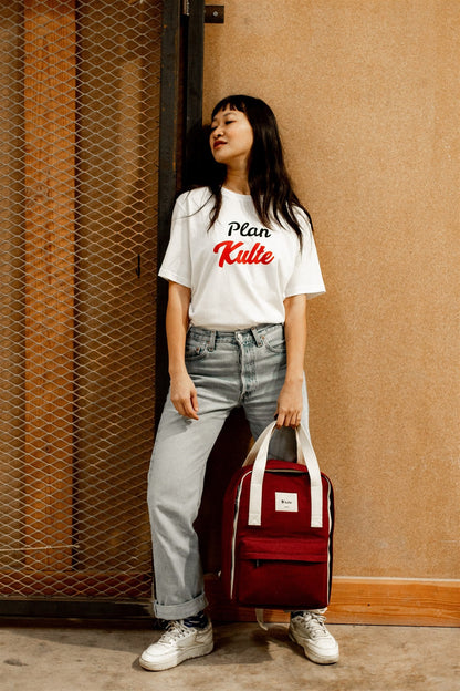TEE SHIRT PLAN KULTE WHITE