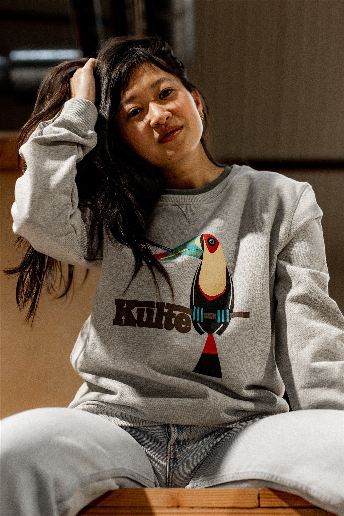 SWEAT TOUCAN GREY