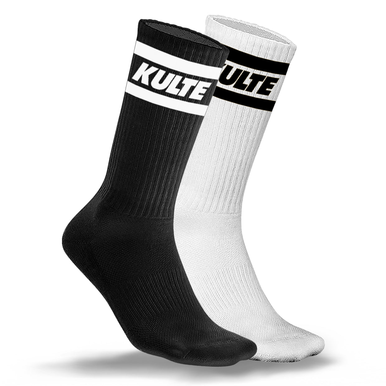 BLACK/WHITE BODY SOCK