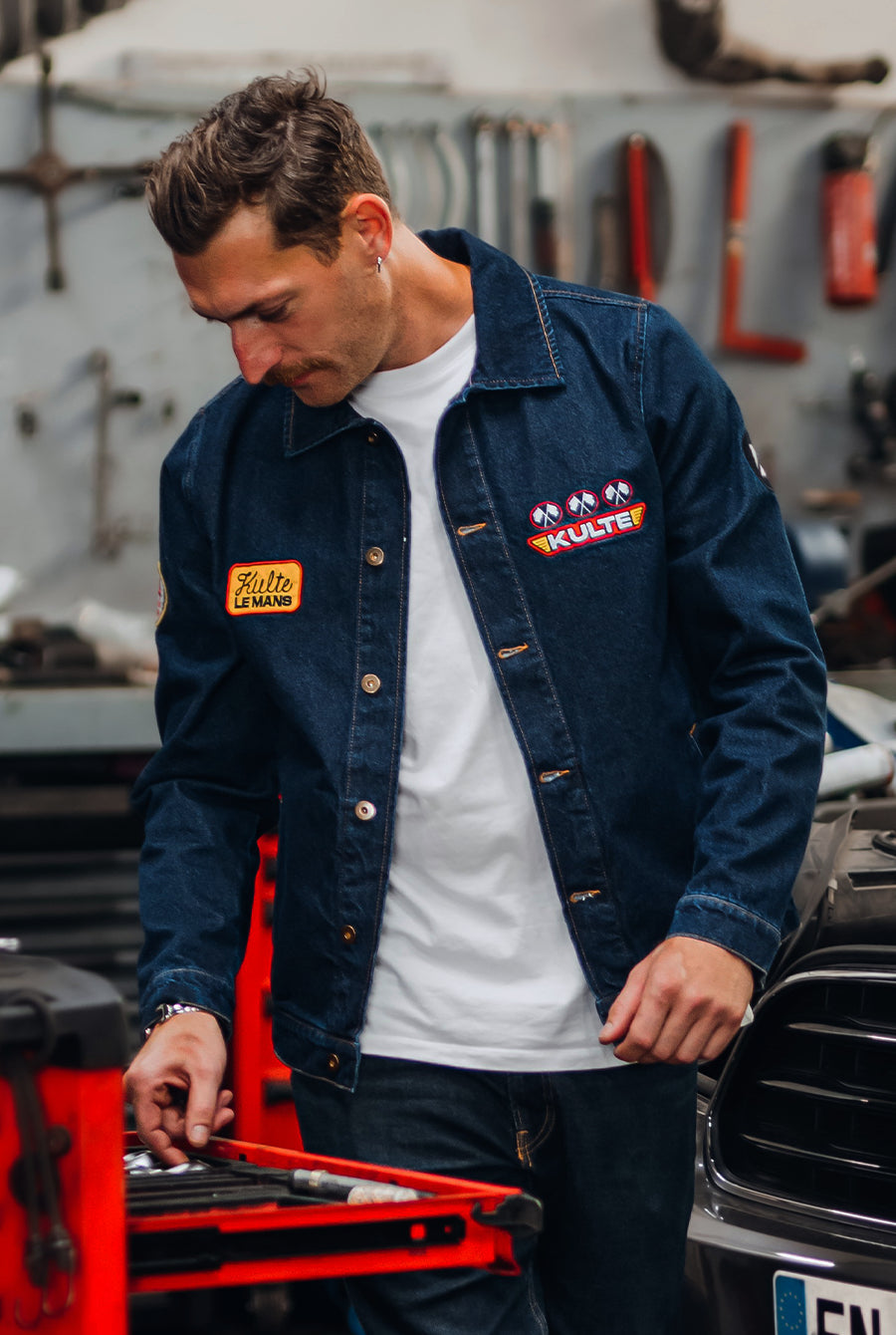 JACKET RACING TEAM DENIM