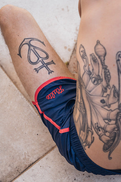 LE CALIFORNIA NAVY RED JERSEY