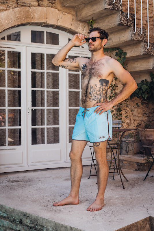 JERSEY LE CALIFORNIA LIGHT BLUE BROWN