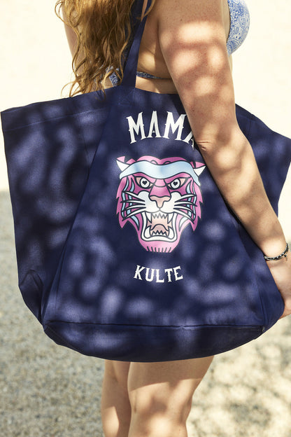 TOTE BAG MAXI MAMA NAVY