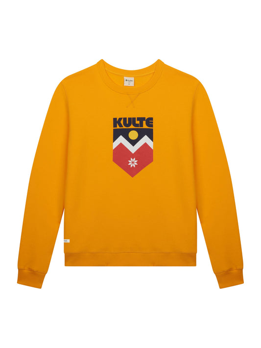 YELLOW BLASON SWEATSHIRT