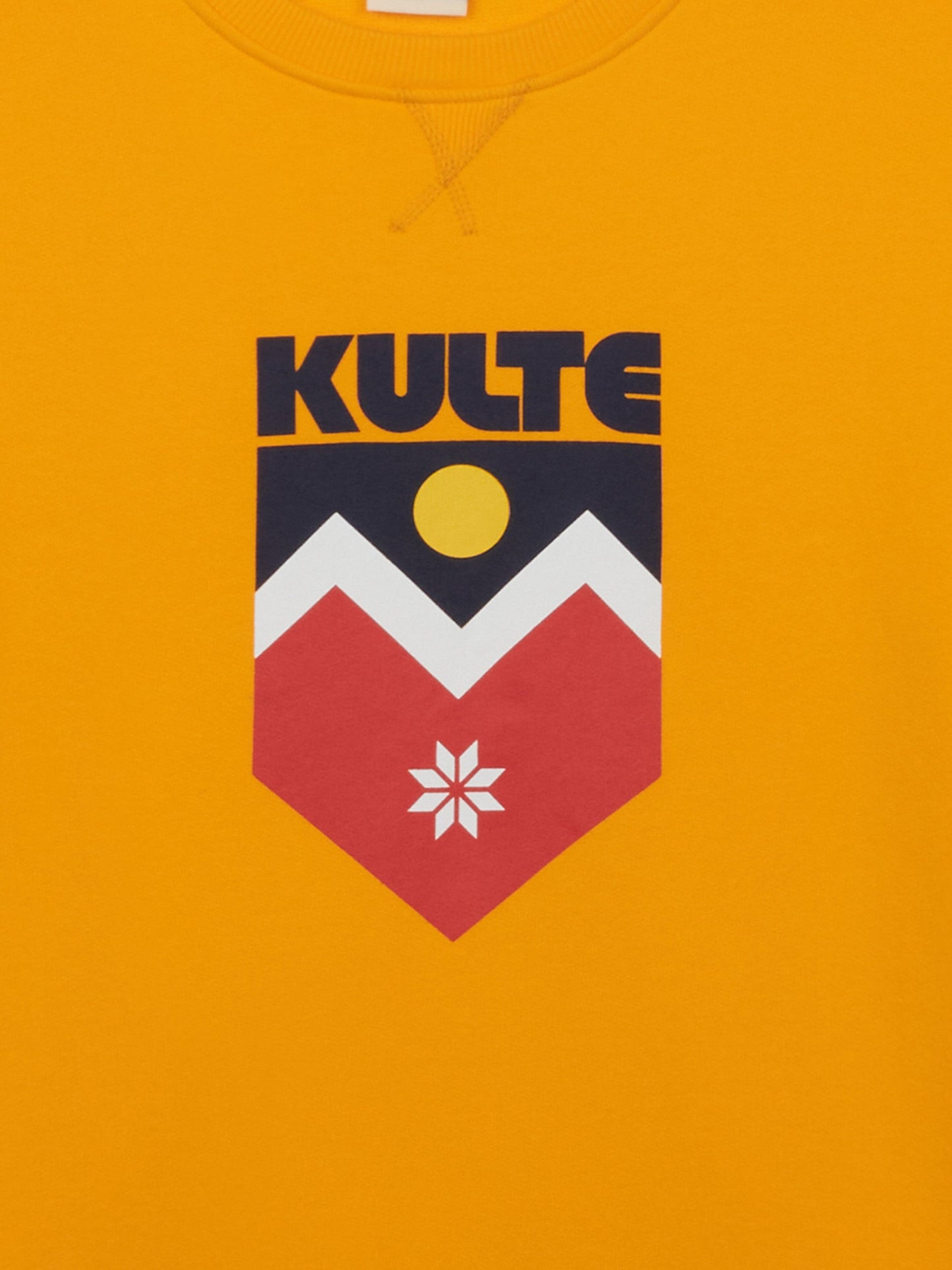 YELLOW BLASON SWEATSHIRT