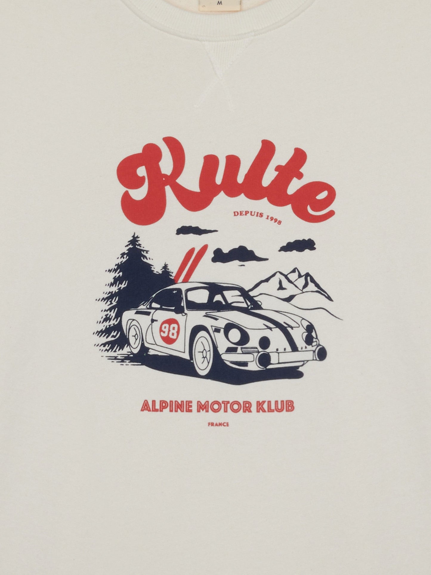 SWEAT ALPINE KLUB OFF WHITE