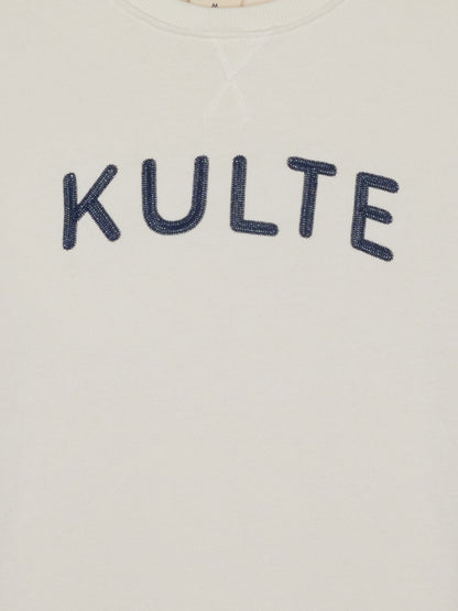 SWEAT ROUNDED OFF WHITE