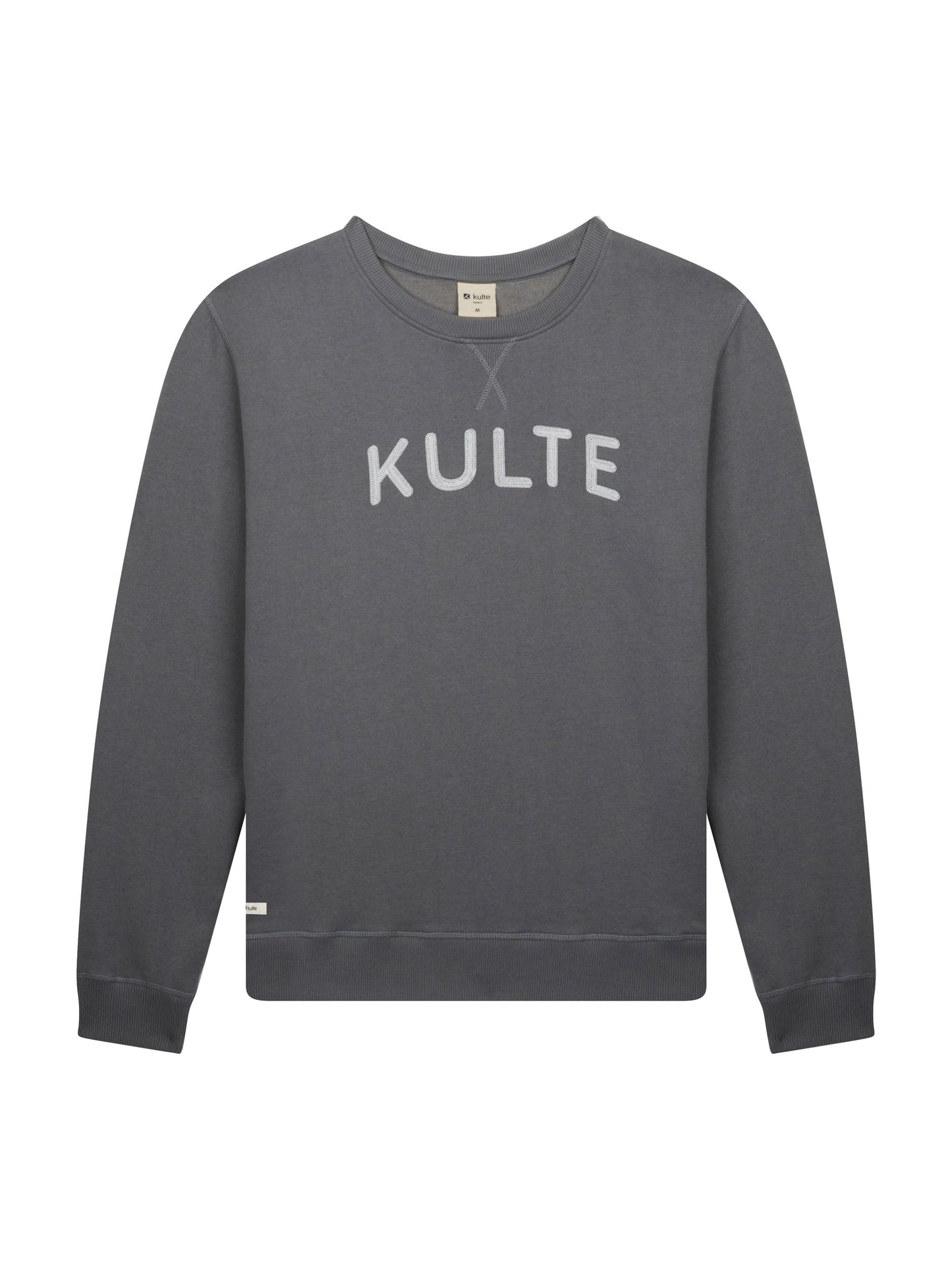 SWEAT ROUNDED CHARCOAL GREY