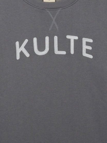 SWEAT ROUNDED CHARCOAL GREY