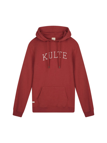 BURGUNDY ATHLETIC HOODIE
