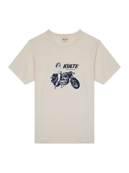 SANTA BARBARA OFF WHITE T-SHIRT