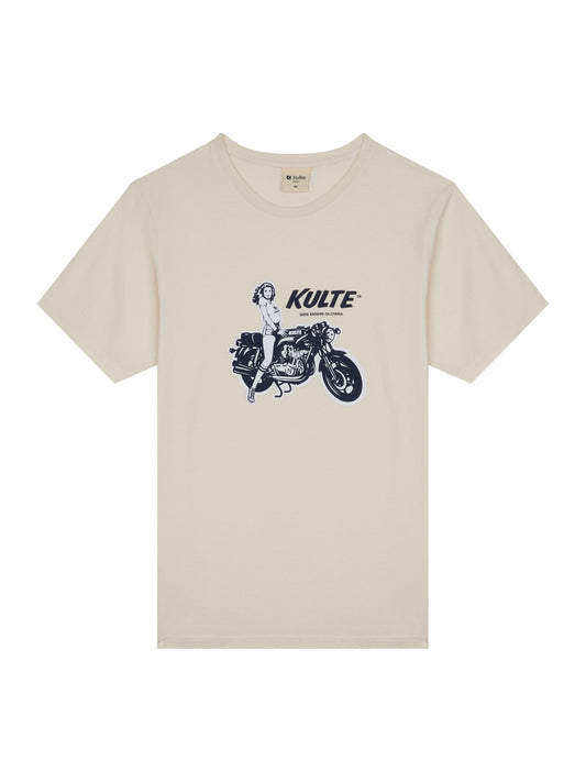SANTA BARBARA OFF WHITE T-SHIRT