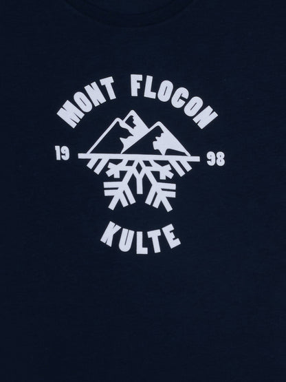 MONT FLOCON NAVY T-SHIRT