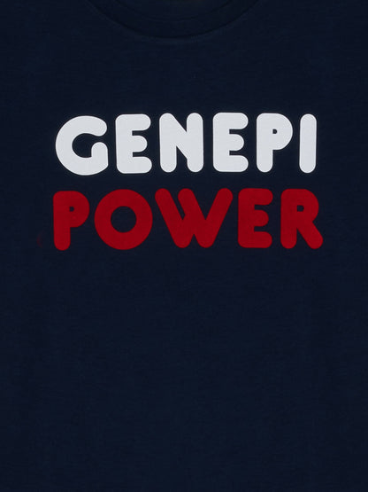 TEE SHIRT GENEPI POWER NAVY