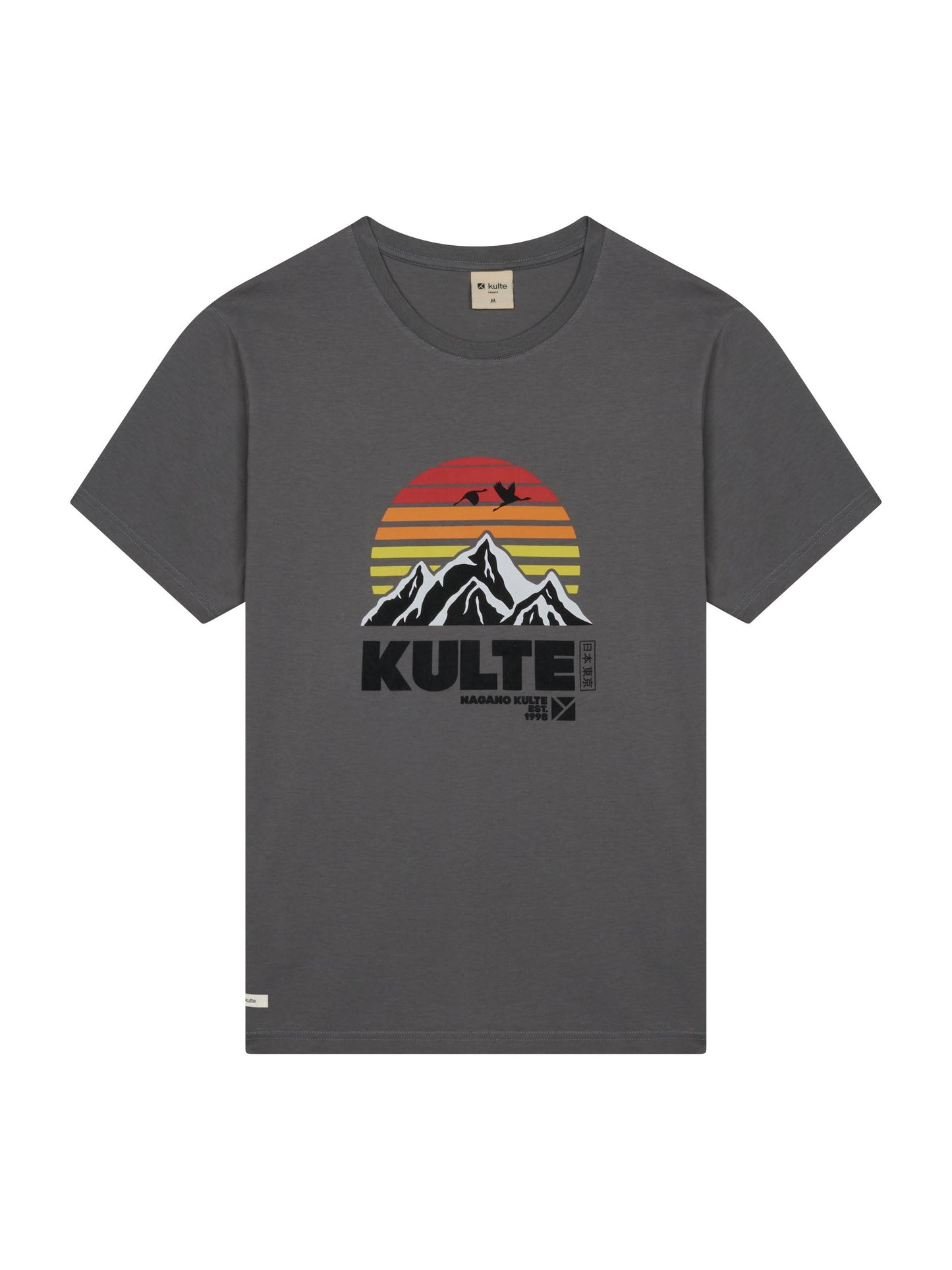 NAGANO CHARCOAL GRAY T-SHIRT