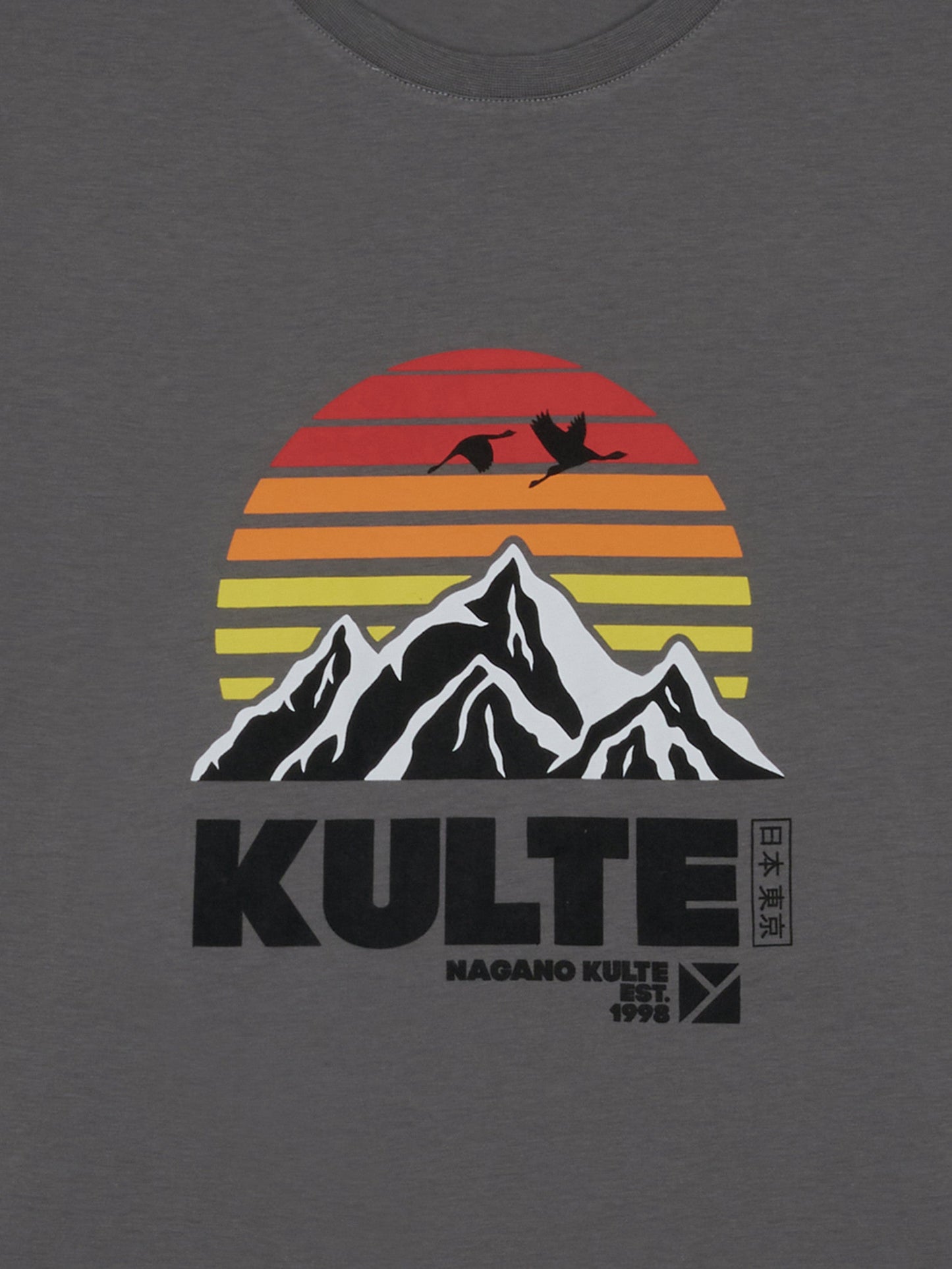 NAGANO CHARCOAL GRAY T-SHIRT