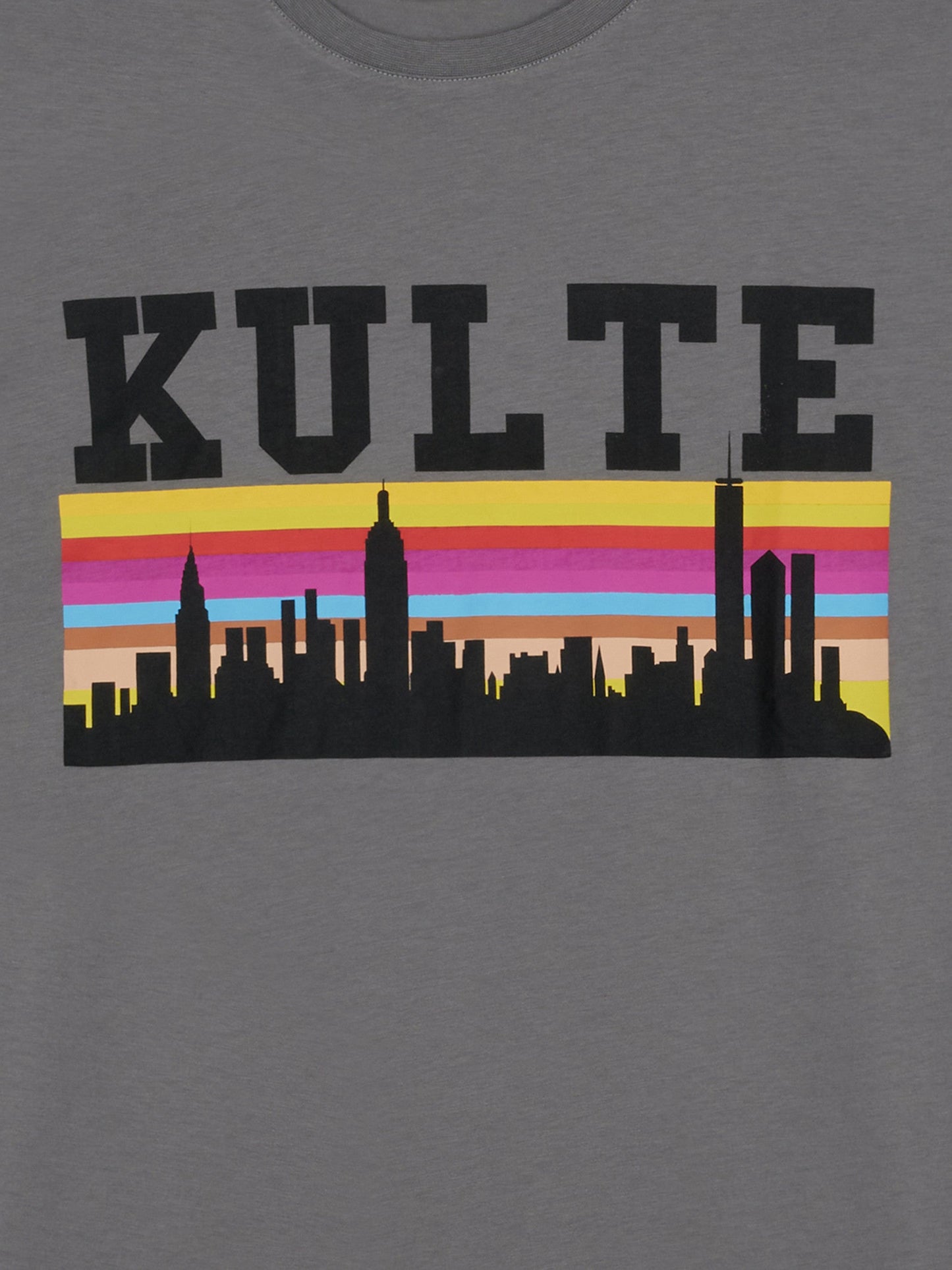 TEE SHIRT CITY CHARCOAL GREY