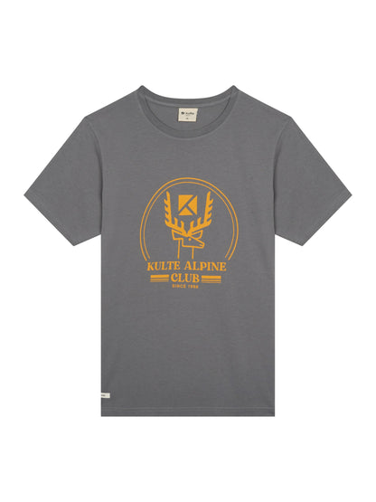 TEE SHIRT CERF CHARCOAL GREY