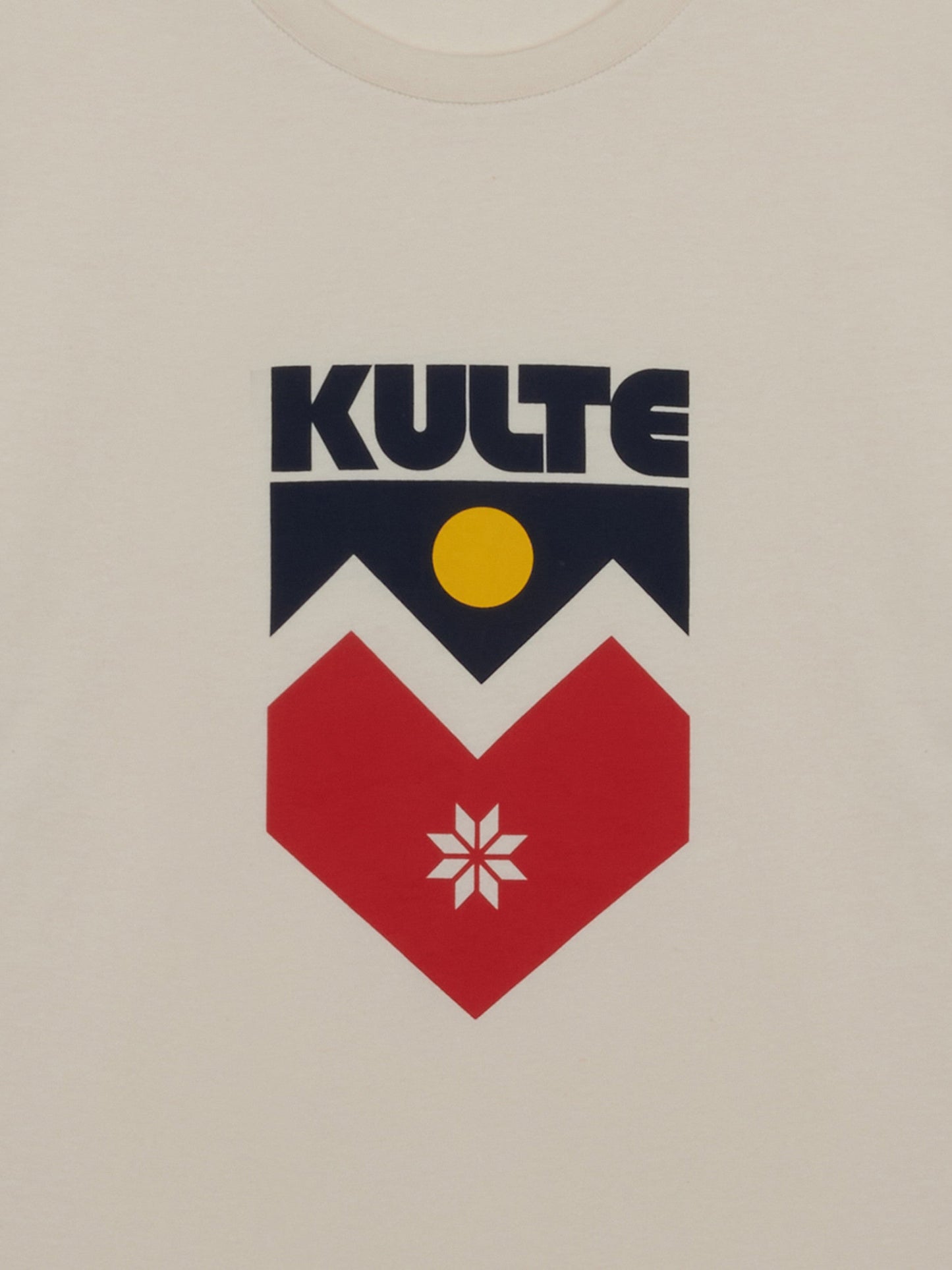 TEE SHIRT BLASON OFF WHITE