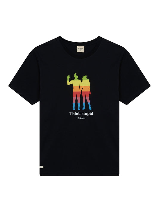 STUPID BLACK T-SHIRT