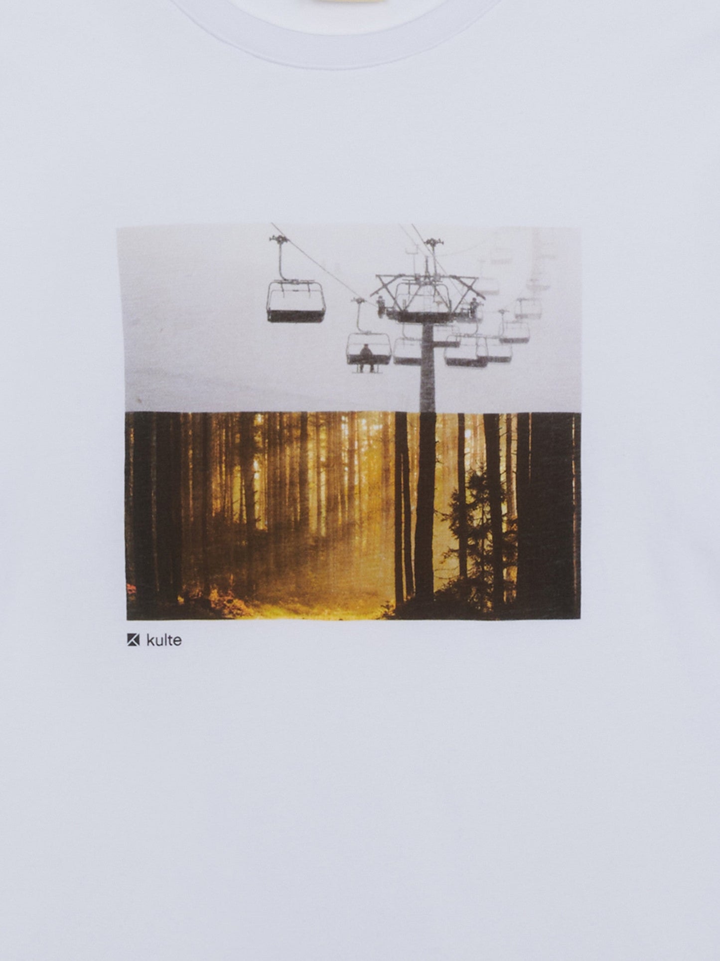 TEE SHIRT FORET WHITE