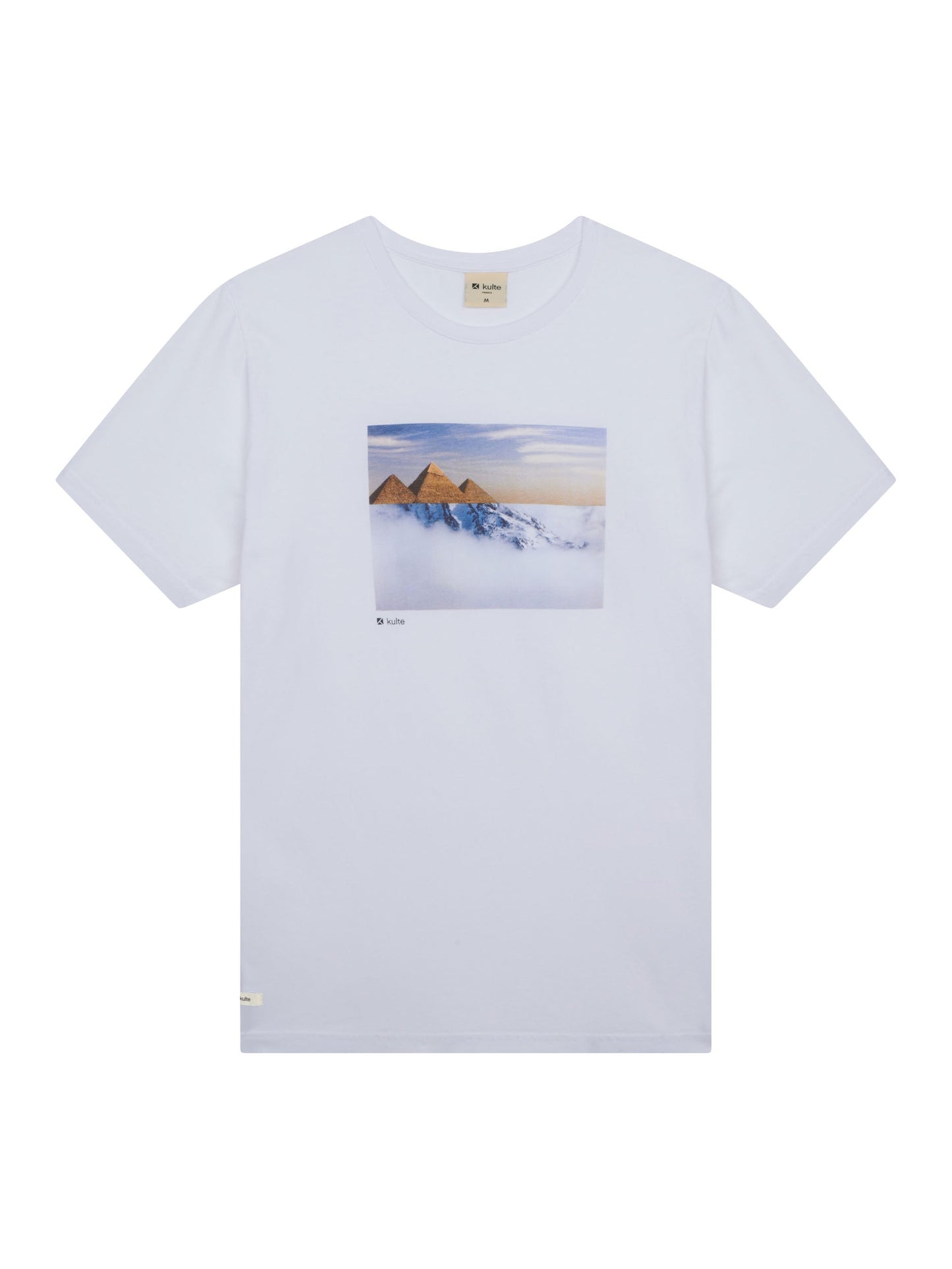 PYRAMID WHITE T-SHIRT