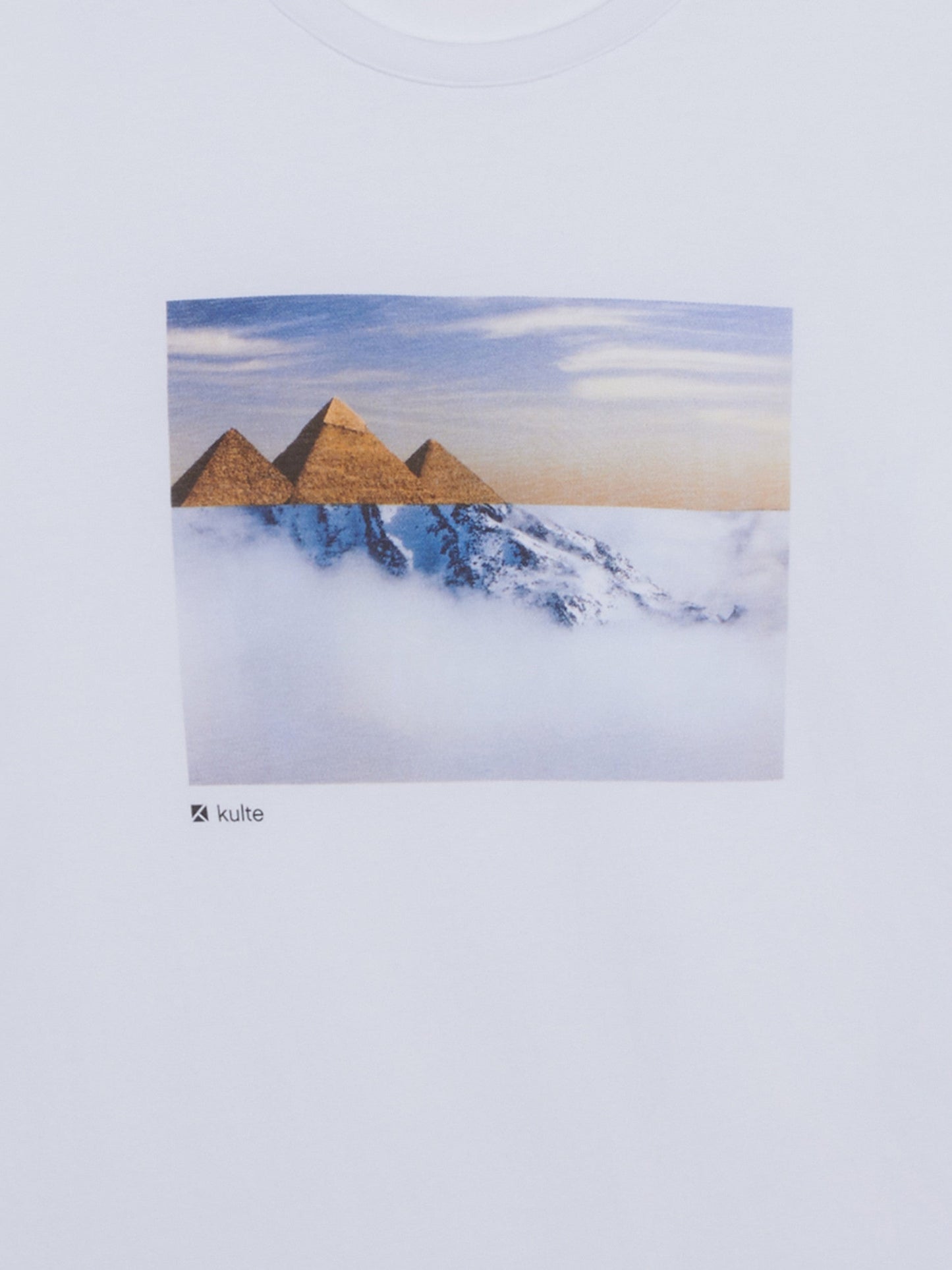 PYRAMID WHITE T-SHIRT