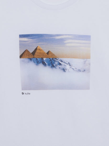 PYRAMID WHITE T-SHIRT